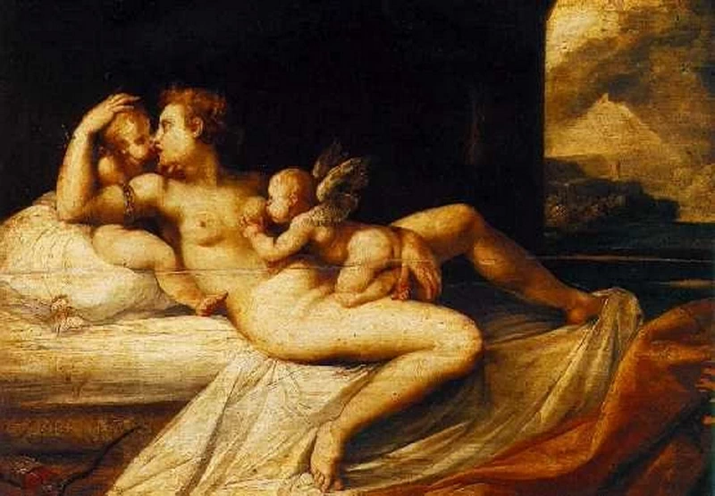 Venere e amorini